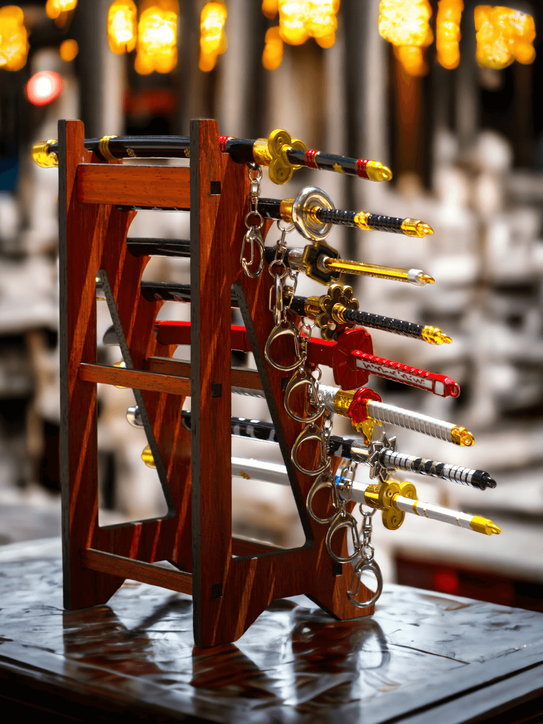 8-Layer Wooden Display Stand | Limited Edition