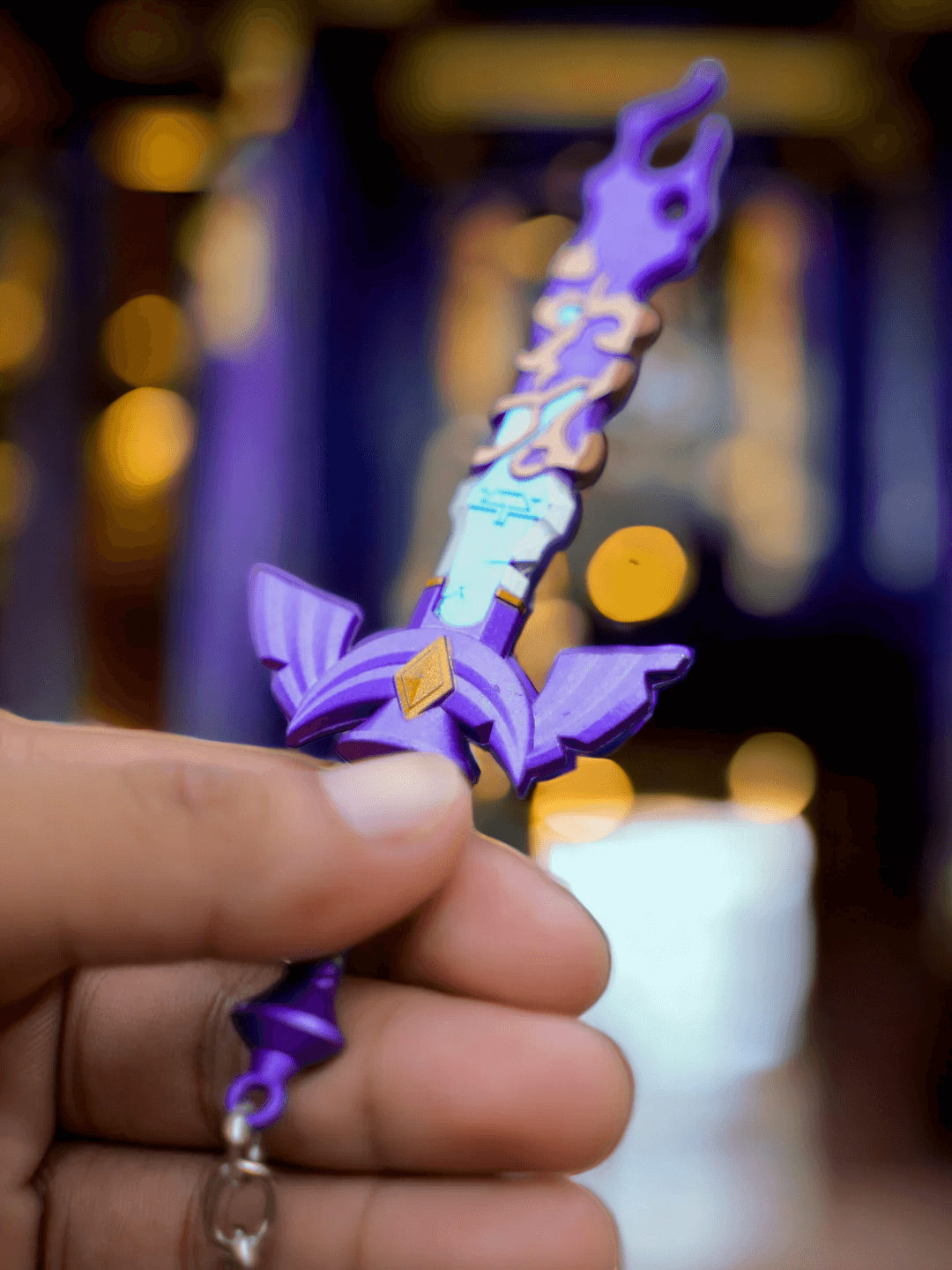 Katana Keychains Mini Katanas Collectible Swords Legend of Zelda Master Sword Decayed
