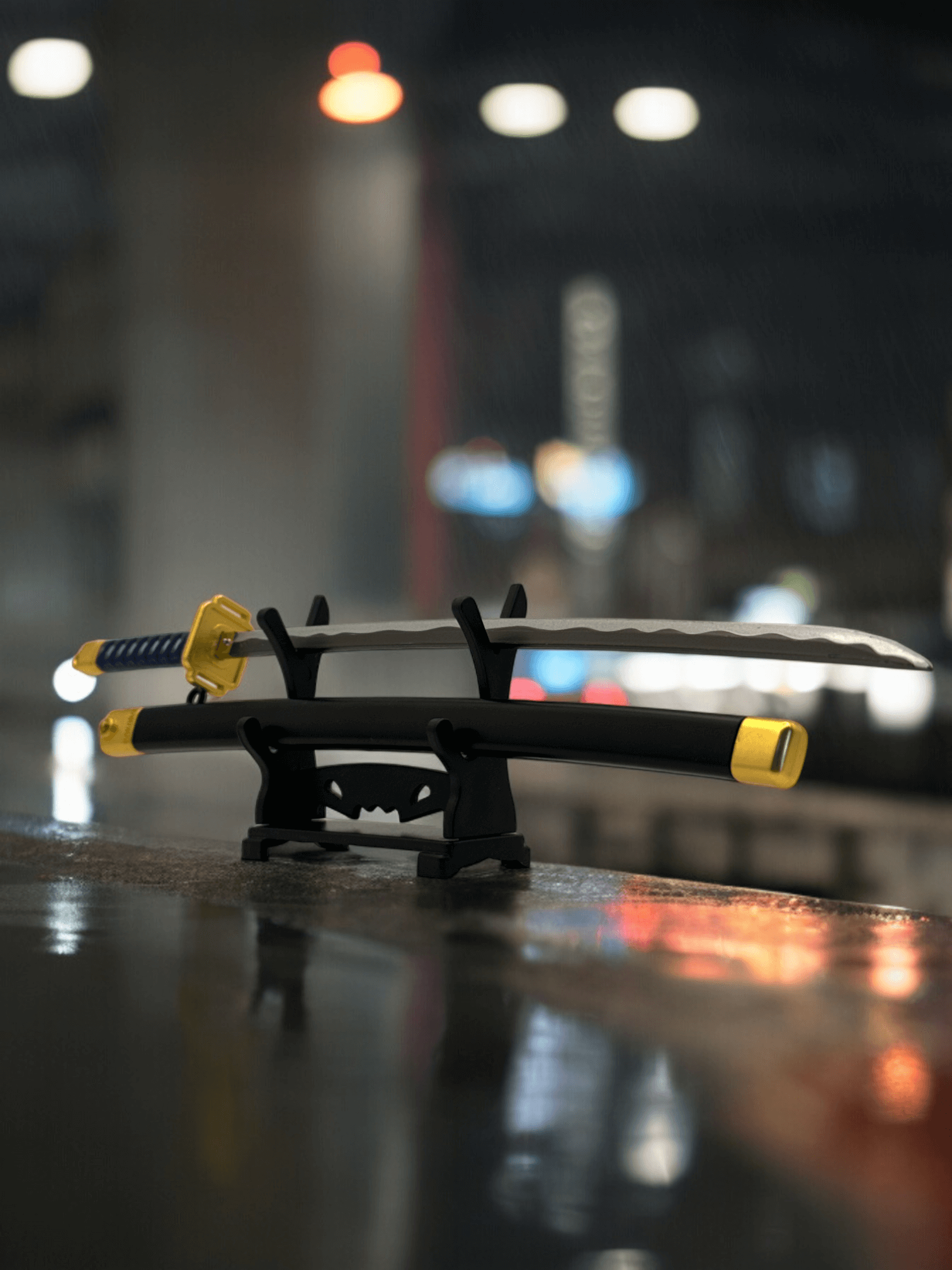 Katana Keychains Mini Katanas Collectible Swords Final Fantasy Cloud Buster Sword Sephiroth Masamune