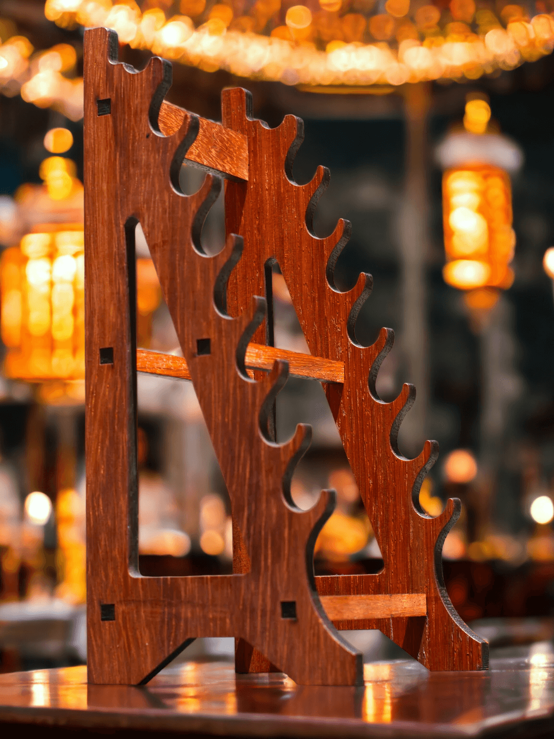 8-Layer Wooden Display Stand | Limited Edition